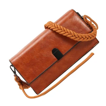 

Fashion Small Crossbody Bags for Women 2019 Mini PU Leather Shoulder Messenger Bag for Girl Yellow Baguette Ladies Phone Purse