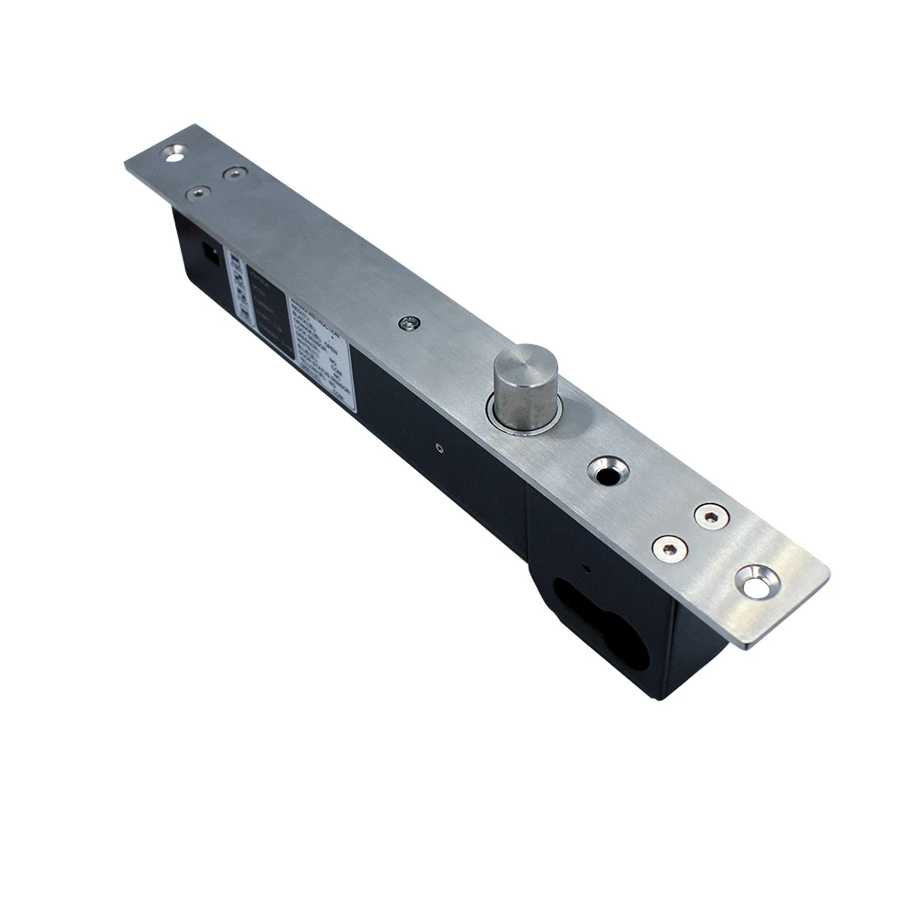 DC 12V Fail Secure Bolt Lock With Mort Lock Cylinder Mechanical key locking Drop