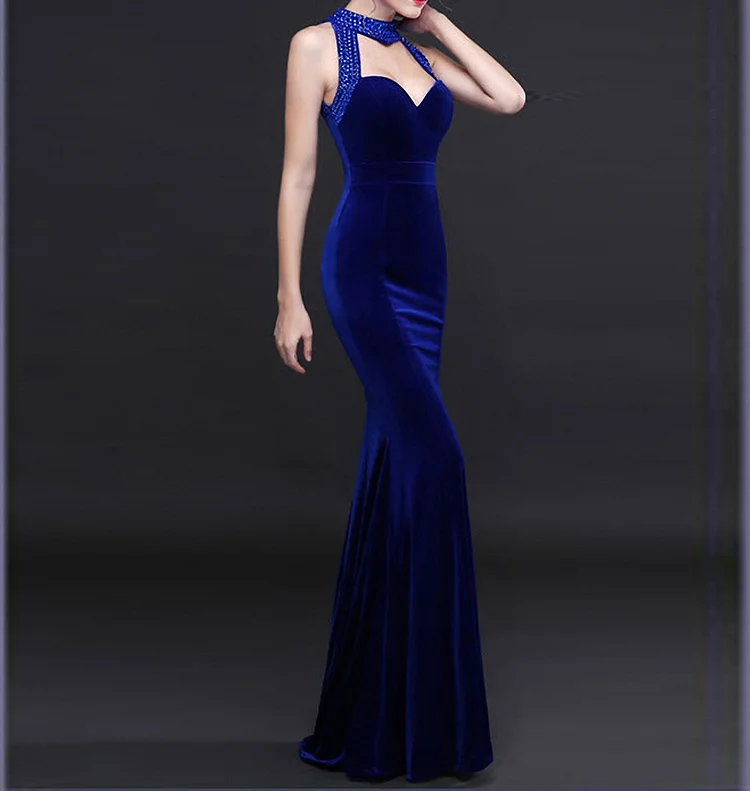Модные сексуальные облегающие платья Vestido винтажная Вечеринка длинное платье летнее женское Золотой Алмазный бархатное платье без рукавов