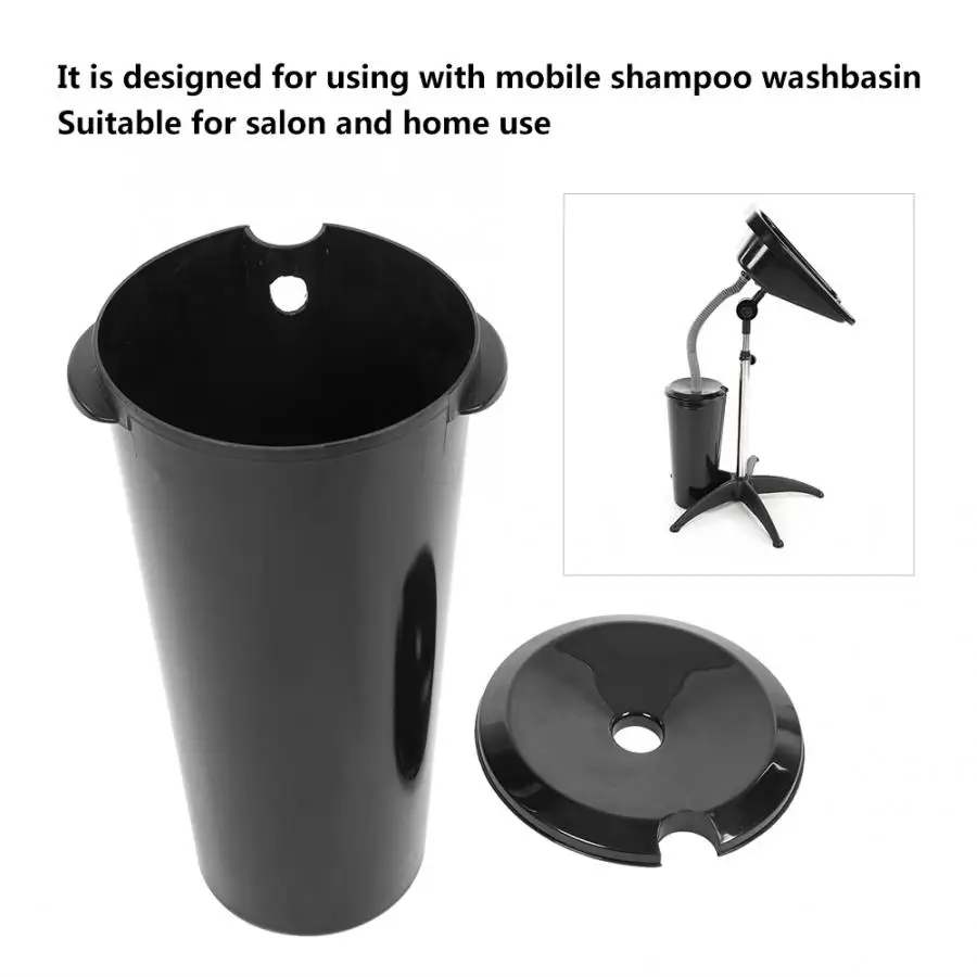 10L Mobile Hair Wash Bucket Salon Home Hairdressing Washing Water Container Tank Professional Accessories Hairdresser