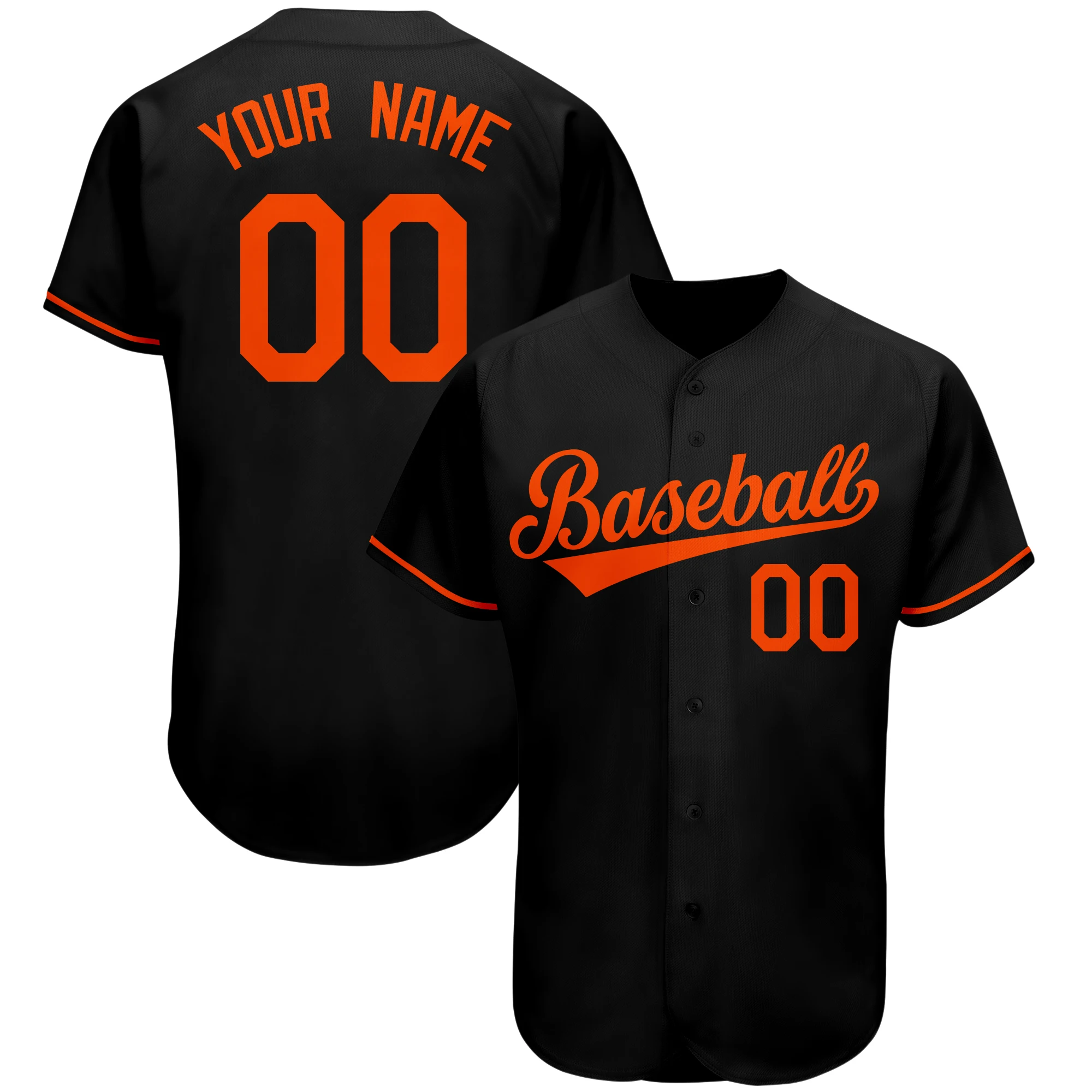 Mesh Baseball Jersey for Sporting,Personalize Embroidery Baseball Jerseys Button Down,Designing Mesh Shirts V-Neck