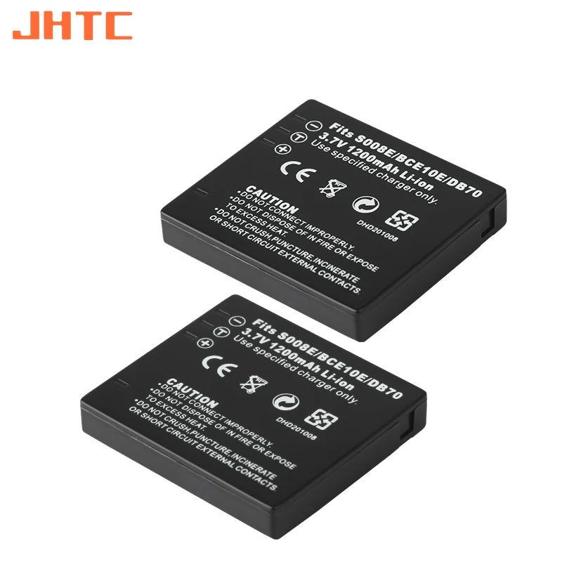 Cga-S008E Batteria 1200Mah Per Panasonic Dmc-Fs3 Fs5 Fs20 Fx30 Fx33 Fx35 Fx36 Fx37 Cga008E Cga S008E Dmw-Bce10 Db70 Fotocamera
