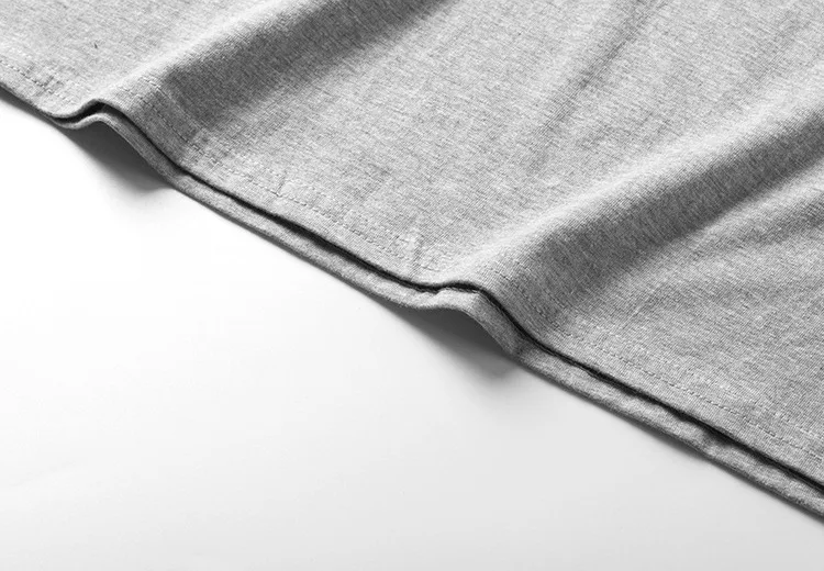 Летний Чистый хлопок Мягкий впитывающий пот теплоотвод серая футболка с принтом буквы сто легко кататься классический стиль
