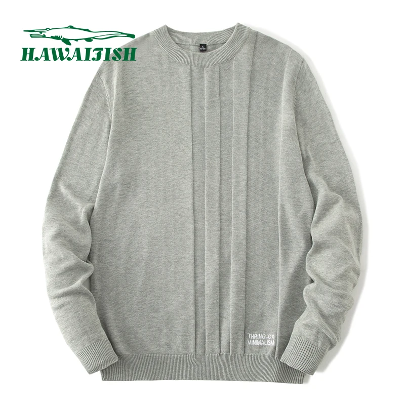 

2021 Men's Knitwear Sweaters Crew Neck Pullovers Korean Casual Men's Pullovers Hip Hop Street Men's Men's Winter Sweaters