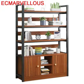 

Oficina Wall Shelf Home Decoracion Estante Para Livro Display Industrial Furniture Decoration Libreria Retro Bookshelf Case