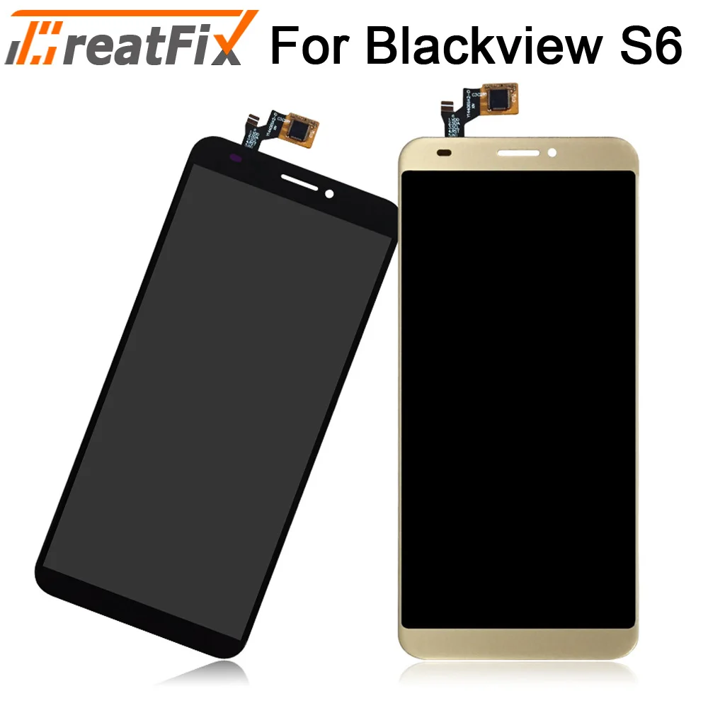 5," для Blackview S6 ЖК-дисплей и инструмент для ремонта сенсорного экрана в сборе Запчасти для Blackview S6