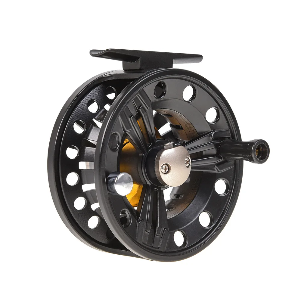 

WOEN FB85 aluminum alloy Fly fishing wheel 2+1BB Fish line Wheel Ice fishing Fishing reel