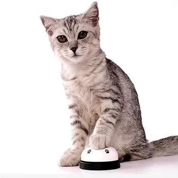 

Pet Dog Training Bell Practical Training Bell with Non-Skid Rubber Bottom Cute Printed Communication Device for Pet