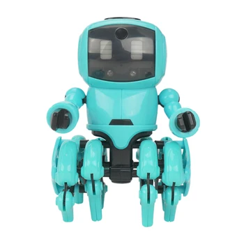

HOT-Robot Toy for Kids, DIY Assembly Smart Robot Kids Gift , Gesture Sensing, Following and Obstacle Avoidance Mode