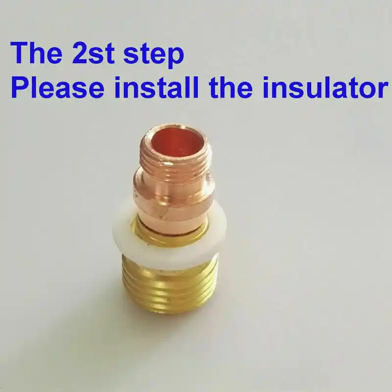 Welding plasma Nozzle TIG With Heat Cup Kit WP17//18//26 2.4mm Accessories Durable