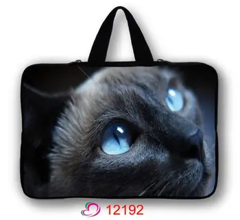 

Blue Cat Eye Laptop Computer Bag Notebook PC Smart Cover For ipad MacBook Sleeve Case 7 10 12 13 14 15 17 Laptop tablet Bags