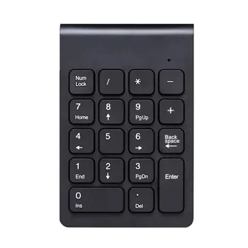 

Wireless Numeric Keypad Numpad Multifunctional Digital Hand-Held Keyboard For Accounting Laptop Notebook Tablets