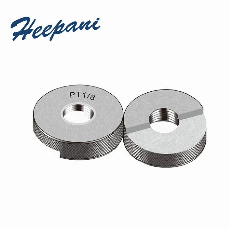

PT Taper pipe thread ring gauge 55 degree JIS system PT1/8, PT1/4, PT3/8, PT1/2, PT3/4 go and nogo gage screw ring gauge