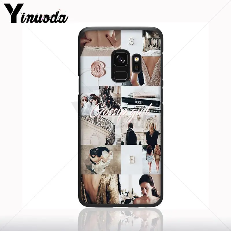 Gossip Girl Blair Chuck Bass Panas Lembut Ponsel Case untuk Samsung Galaxy S10plus S9 S8plus S10E A10 A50 A70 Kasus Ponsel