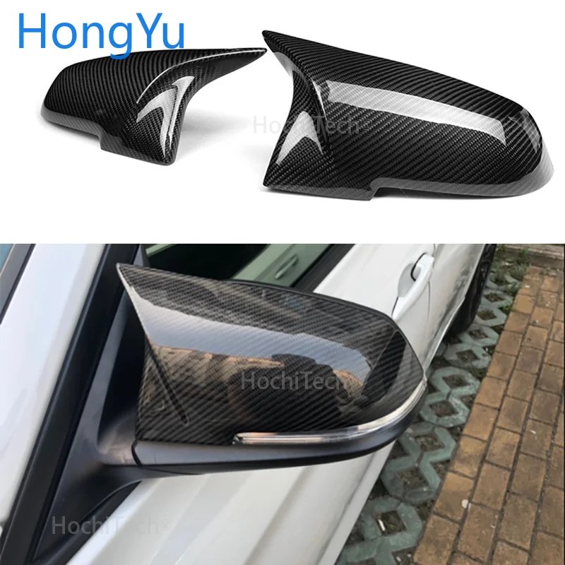 

For BMW 4 Series F32 F33 F36 420i 428i 435i 2014-up Replacement Carbon Fiber M4 Look Rear View Mirror Cover Caps