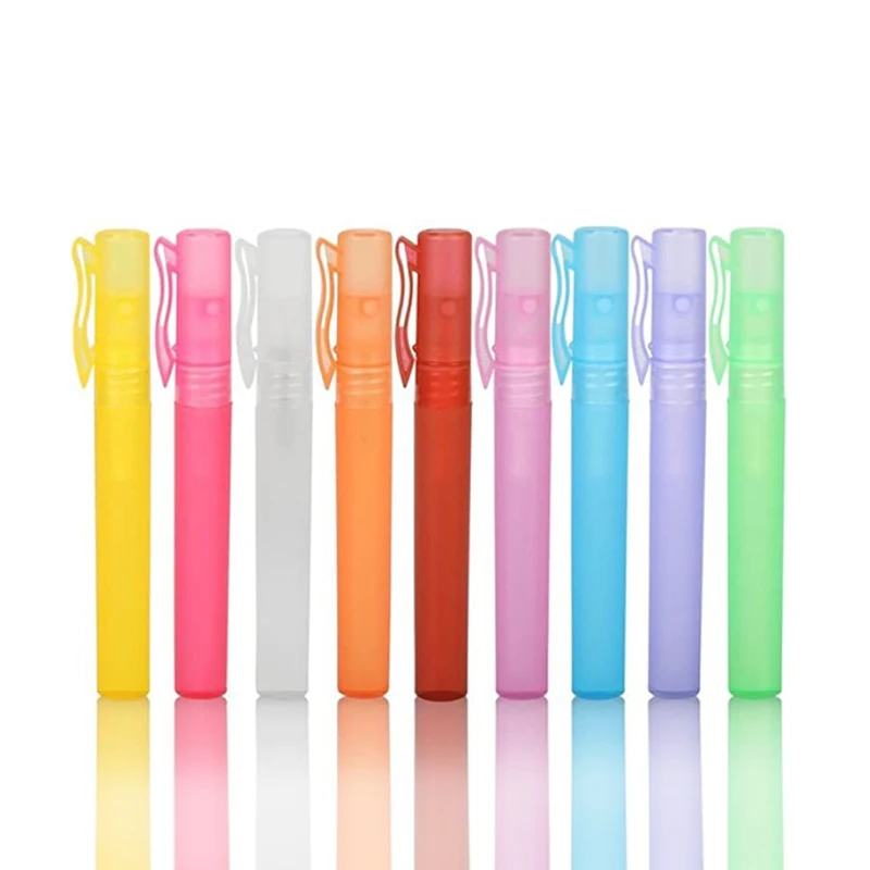 100-x-10ml-travel-portable-perfume-spray-bottles-sample-fragrance-containers-atomizer-mini-refillable-bottles-plastic-pen-shape