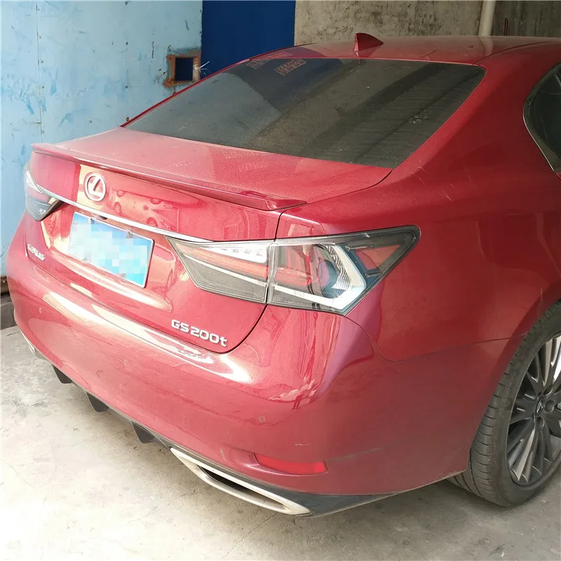 Спойлер для Lexus GS250 GS350 GS450 АБС пластик цвет заднего крыла праймера задний спойлер