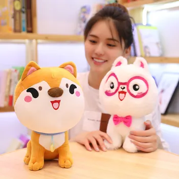 

30cm Cartoon Cute Dog & Cats Plush Toys Stuffed Kawaii Animals Dolls Soft Baby Pillow for Kids Girls Christmas Birthday Gifts