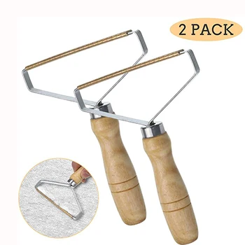 

2pcs Portable Lint Remover Mini Hair Remover Lint Roller Fluff Remover Hair Ball Trimmer Clothes Cleaning Tool