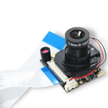 

Suitable for Raspberry PI 4Th Generation 3B+75.7 Degree 5 Million Pixel Automatic Switching IR-CUT Camera