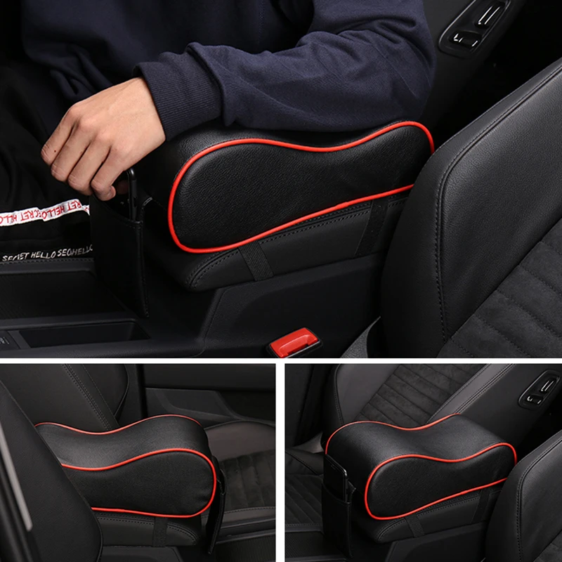 

Soft Automobile Center Arm Rest Box Pad Comfortable Armrest Box Cushion Sofa Handrail for Car Memory Foam Auto Accessories