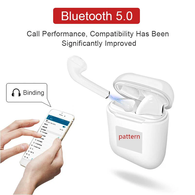 I9s tws Bluetooth наушники 5 0 Беспроводной Спорт Handsfree 3D стерео объемное звучание музыки