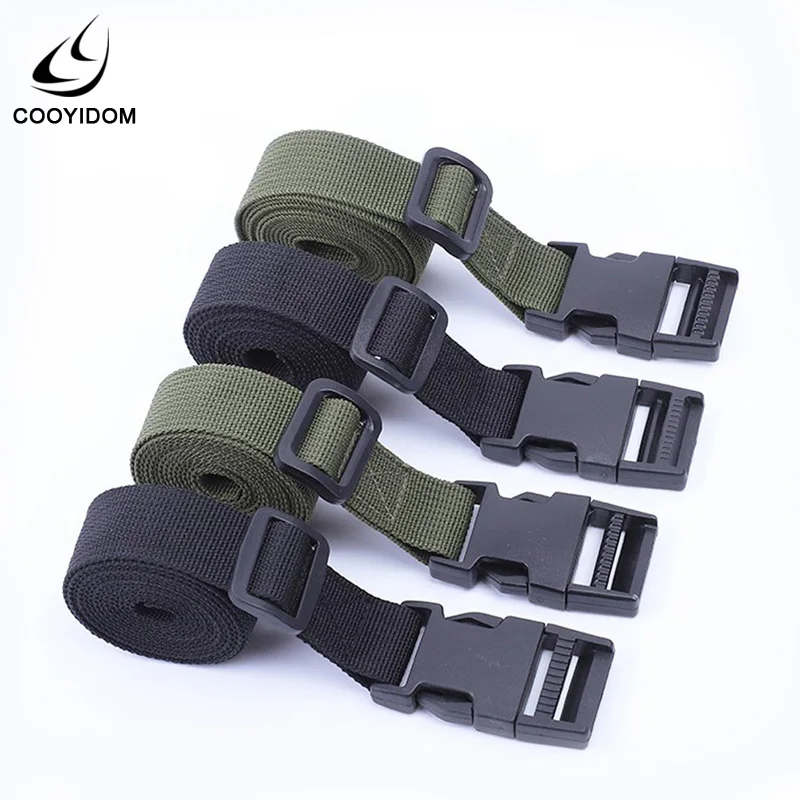 2PCS Outdoor high strength nylon strap mountaineering backpack buckle belt ring large tent | Спорт и развлечения