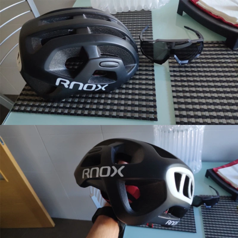 Сверхлегкий велосипедный шлем RNOX непромокаемый для горного велосипеда