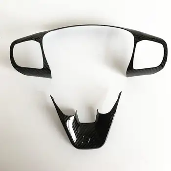 

Car Steering Wheel Trim ABS Control Button Frame Decoration Cover for Ford Focus 2019 Styling Accessories Steering Wheel Trim