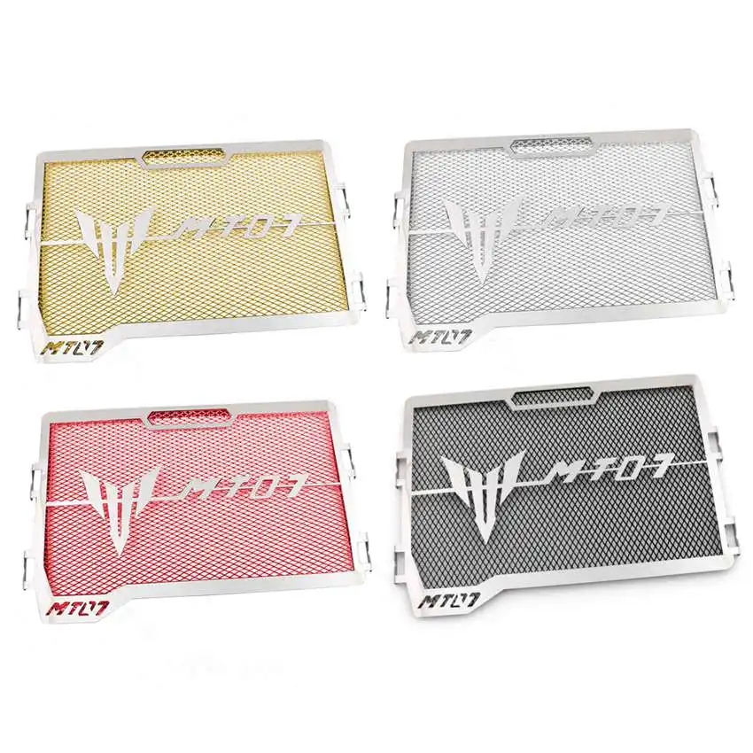 

Radiator Grille Guard Cover Protector For Yamaha MT07 MT-07 FZ07 FZ-07 2013-2016 2014 2015 Stainless Steel 4 colors