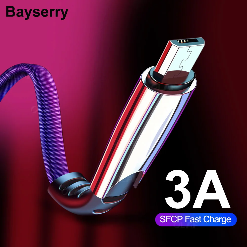Кабель Micro USB 3A для Xiaomi Redmi Note 5, 4 шнура, быстрая зарядка 3,0, быстрая зарядка, Micro USB кабель для передачи данных для samsung Honor, sony, LG