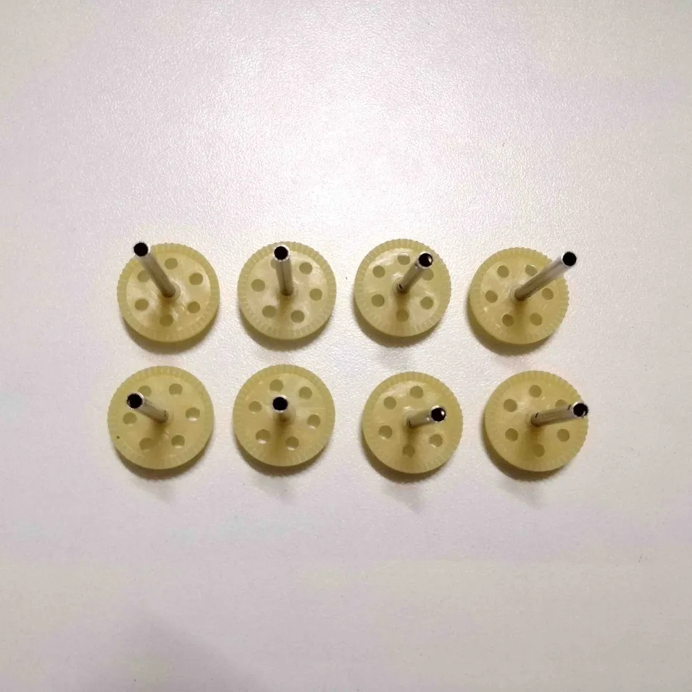 8PCS rc Quadcopter Principal Axis Gear main gears suitable for JD22S E520 E520S rc drone gps camera Quadcopter gear spare parts