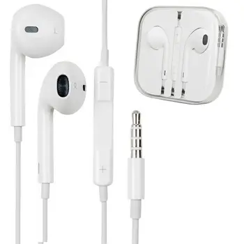 

Original Earpods Headphones for iPhone 6 6S 5S 5 Earphones Earbuds 3.5mm Jack