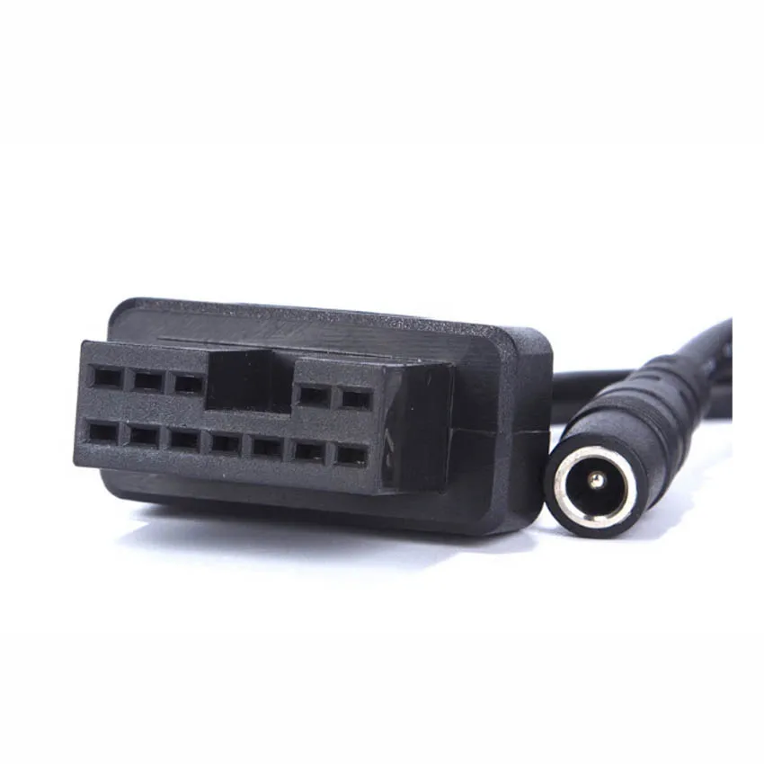 Высокое качество женский 12pin OBD1 OBD2 разъем для Mitsubishi Старый 12 Pin до 16pin штекер адаптера автомобильной соединительной линии