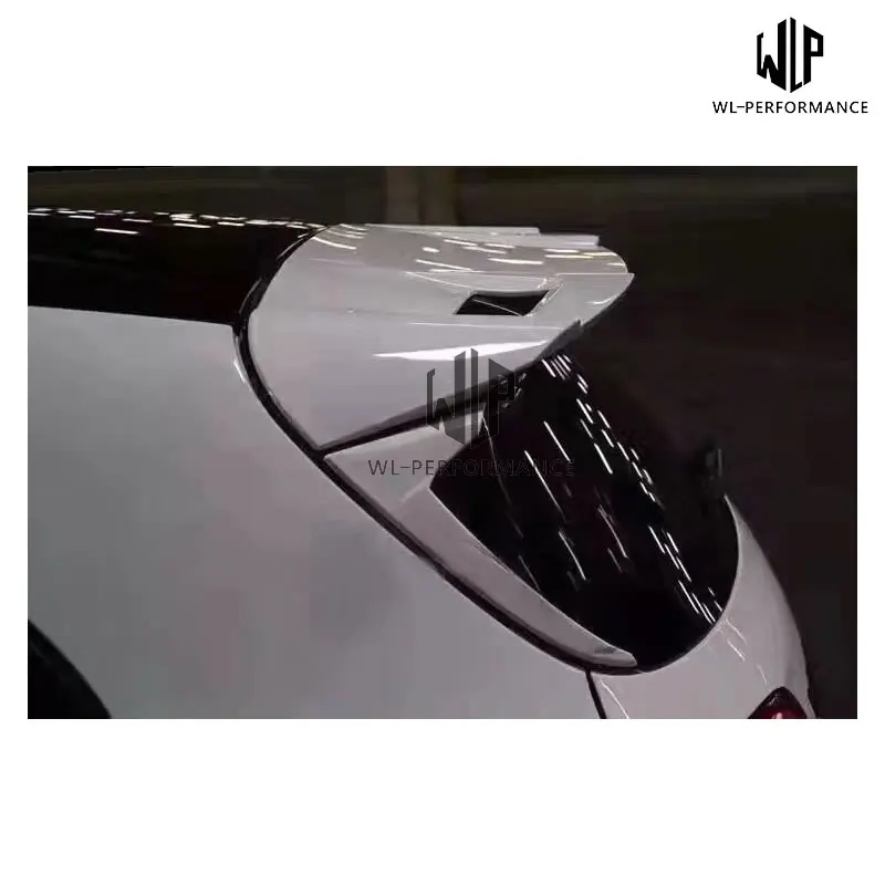 W176 высококачественный комплект кузова автомобиля пластик, армированный волокном, углеродное волокно задний спойлер на крыше крыло для Benz W176 A260 A45 Карлссон стиль 04-17
