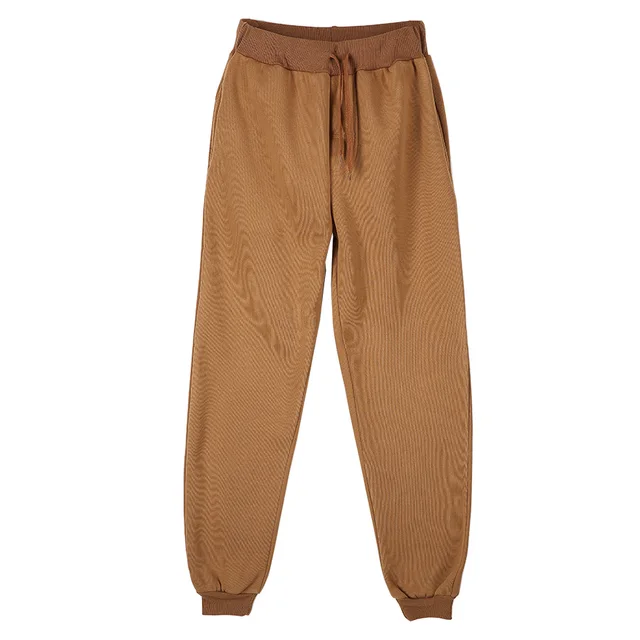 Women's jogging pants 15 styles of street pants, women's summer loose trousers, casual sports pants, Harajuku pants, solid color 13