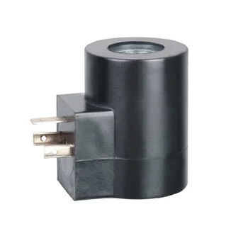 

HC-C-14-H Cartridge Solenoid valvevs DC 10V 12V 24V Dia 14 mm DIN Connector Cylindrical Electromagnetic Coil