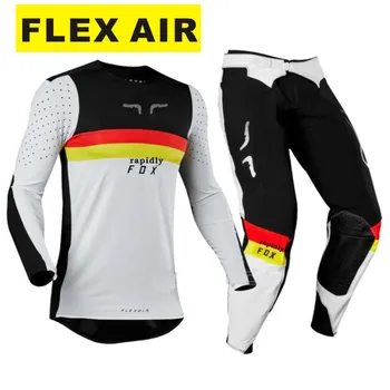 

2020 rapidly FOX FLEXAIR MX 360 Jersey Pants Adult Motocross Racing Gear Set Combo ATV Dirt Bike Off Road motorcycle clothing