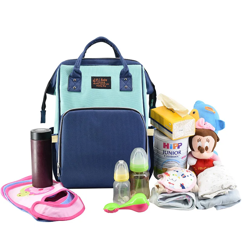 Baby Diaper Bag Backpack for Mom Mummy Maternity Nappy Bag Large Capacity Nursing Bags for Baby Care Multifunction Waterproof
