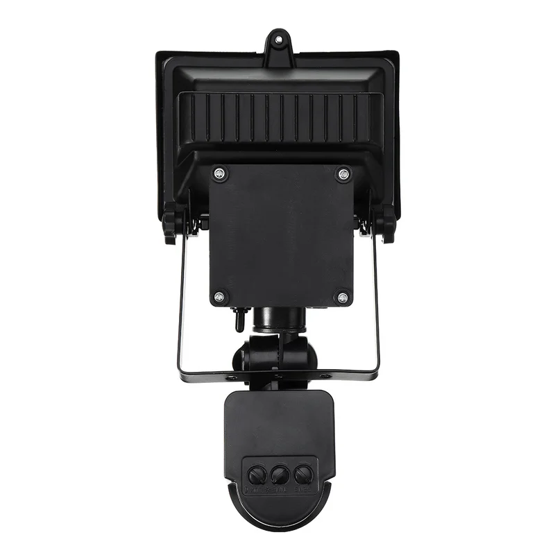 Solar Powered Floodlight Spotlight 100 LED Projector Lamp Infrared Motion Sensor Security Street Light Outdoor Garden PIR Lamp