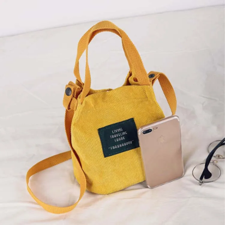 Стиль Холщовая Сумка женская зимняя Корейская Стильная универсальная модная Вельветовая Студенческая сумка через плечо производители оптом