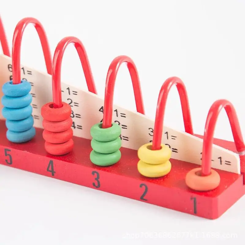

Wooden Addition And Subtraction Multiplication And Division Table Calculation Frame Early Learning Wooden Toys