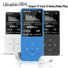 Przenośny odtwarzacz muzyki MP4 bezstratnej dźwięku rejestrator FM Radio FM Lot karta Micro TF AMV AVI audiobooki