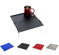 Складной стол портативный Кемпинг уличная мебель компьютерная кровать столы для пикника алюминиевый сплав складной стол
