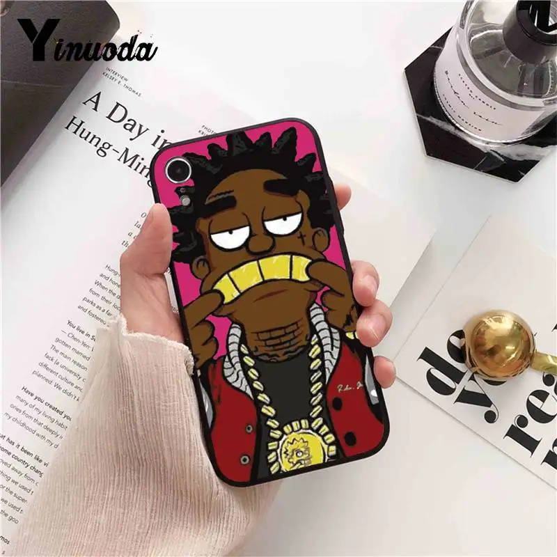 Luxury Brand Kodak Rapper Singer Phone Cover For IPhone 8 7 6 6S 6Plus X XS MAX 5 5S SE XR 10 Cases 11 Pro Max