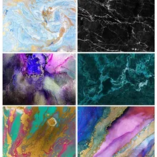 

SHENGYONGBAO Art Fabric Photography Backdrops Props Colorful Marble Pattern Texture Photo Studio Background 20830DLH-09
