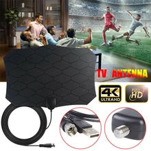 960 Миля Диапазон комнатная антенна с усилителем телевизионная цифровая 1080P HDTV 4K антенна HSJ-19