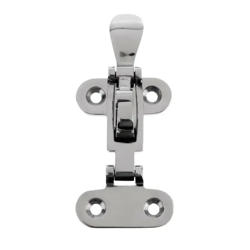 

1pcs Marine Boat Lockable Hatch Clamp Anti-Rattle Latch 4-3/8 Inches Accessories