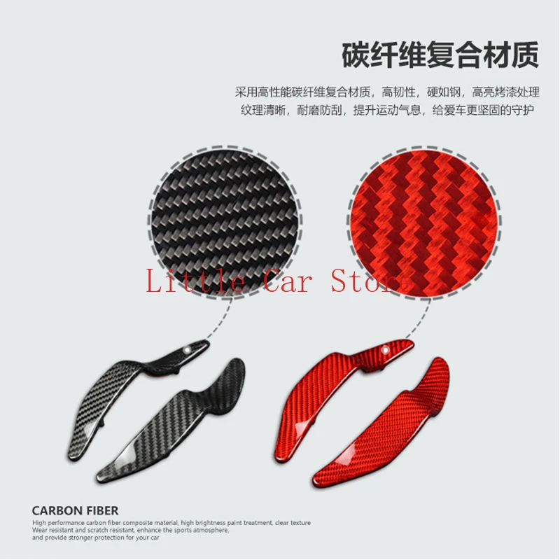 Steering Wheel Paddle Shifter Extension For Mini R55 R56 R57 R58 R59 R60 R61 Carbon Fiber Shift Paddle