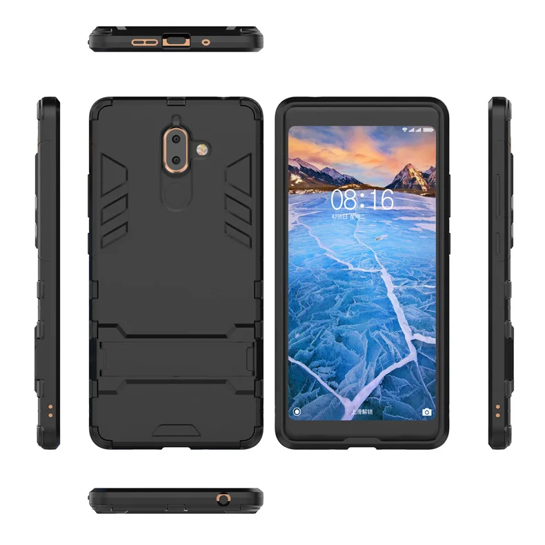 Чехол для телефона Nokia 1 2 3 6 8 X5 X6 X7 7 Plus 5 2018 защитный чехол из силикона и резины